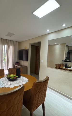 Apartamento à venda com 57m², 3 quartos e 1 vaga Apartamento à venda com 57m², 3 quartos e 1 vagaSala
