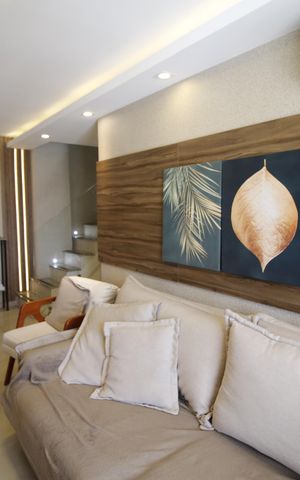 Apartamento à venda com 136m², 3 quartos e 2 vagasSala