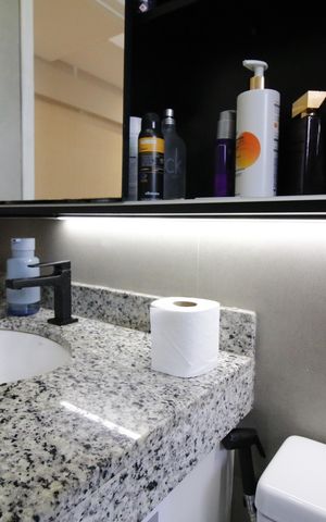 Apartamento à venda com 136m², 3 quartos e 2 vagasBanheiro Social