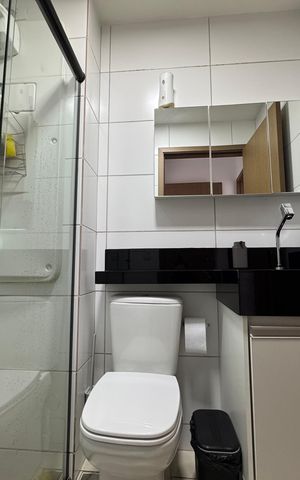 Apartamento para alugar com 54m², 2 quartos e 1 vaga Apartamento para alugar com 54m², 2 quartos e 1 vagaBanheiro