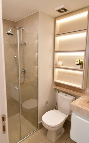 Apartamento para alugar com 75m², 3 quartos e 1 vagaBanheiro Social
