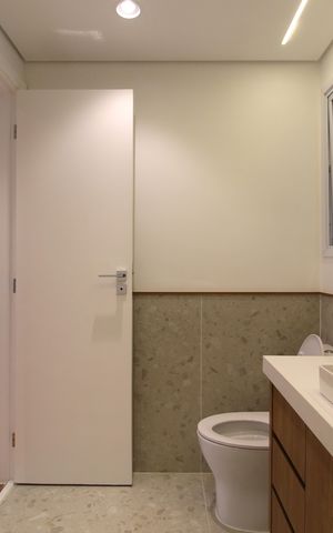 Apartamento à venda com 79m², 2 quartos e 1 vagaBanheiro Social