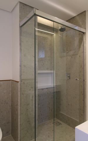 Apartamento à venda com 79m², 2 quartos e 1 vagaBanheiro da Suíte
