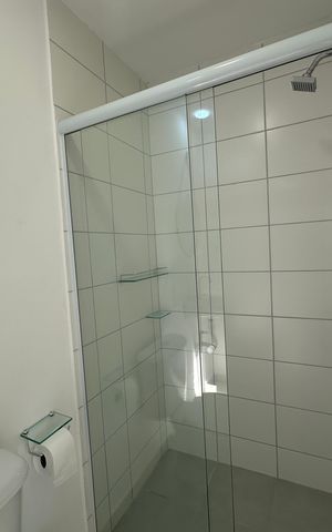 Apartamento para alugar com 52m², 1 quarto e 1 vaga Apartamento para alugar com 52m², 1 quarto e 1 vagaBanheiro