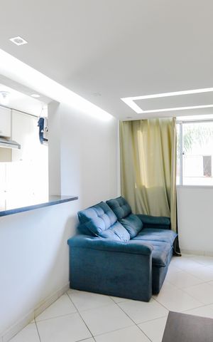 Apartamento à venda com 44m², 2 quartos e 1 vagaSala