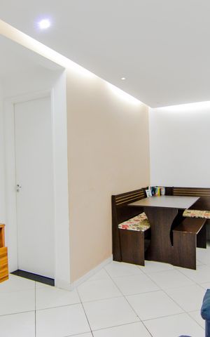 Apartamento à venda com 44m², 2 quartos e 1 vagaSala
