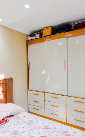 Apartamento à venda com 44m², 2 quartos e 1 vagaQuarto 2