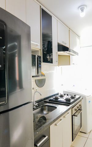 Apartamento à venda com 44m², 2 quartos e 1 vagaCozinha