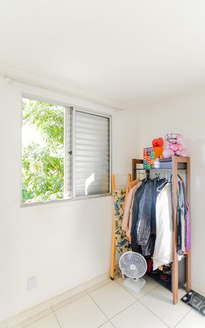 Apartamento à venda com 44m², 2 quartos e 1 vagaQuarto 1