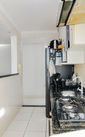 Apartamento à venda com 44m², 2 quartos e 1 vagaCozinha
