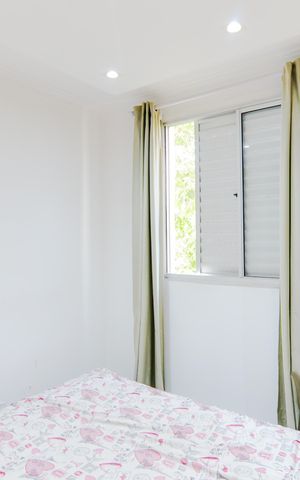 Apartamento à venda com 44m², 2 quartos e 1 vagaQuarto 2