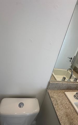 Apartamento para alugar com 140m², 2 quartos e 2 vagas Apartamento para alugar com 140m², 2 quartos e 2 vagasBanheiro Social