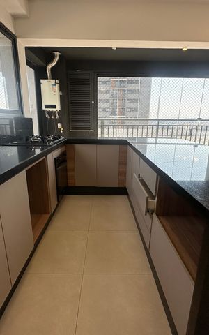 Apartamento para alugar com 140m², 2 quartos e 2 vagas Apartamento para alugar com 140m², 2 quartos e 2 vagasCozinha