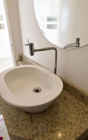Casa de condomínio para alugar com 124m², 3 quartos e sem vagaLavabo