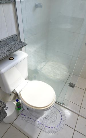 Casa de condomínio para alugar com 124m², 3 quartos e sem vagaBanheiro Suíte