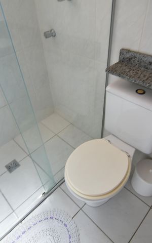 Casa de condomínio para alugar com 124m², 3 quartos e sem vagaBanheiro Social