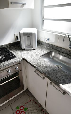 Casa de condomínio para alugar com 124m², 3 quartos e sem vagaCozinha