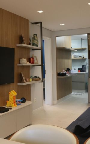 Apartamento para alugar com 74m², 2 quartos e 2 vagasSala