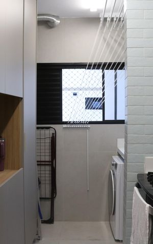 Apartamento para alugar com 74m², 2 quartos e 2 vagasCozinha e Área de Serviço