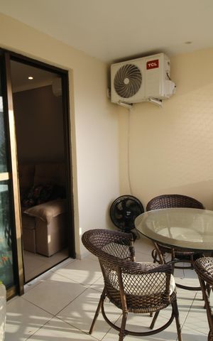 Apartamento à venda com 72m², 3 quartos e 1 vagaVaranda