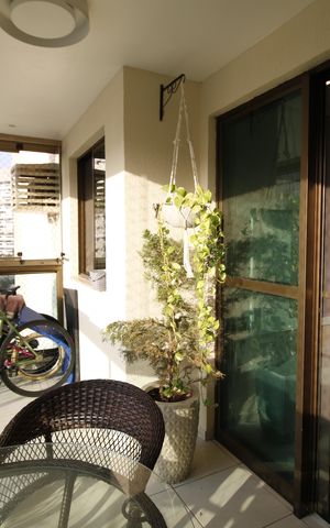 Apartamento à venda com 72m², 3 quartos e 1 vagaVaranda