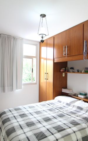 Apartamento à venda com 82m², 3 quartos e 1 vagaQuarto 2