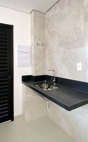 Casa de condomínio à venda com 108m², 2 quartos e 2 vagas Casa de condomínio à venda com 108m², 2 quartos e 2 vagasCozinha