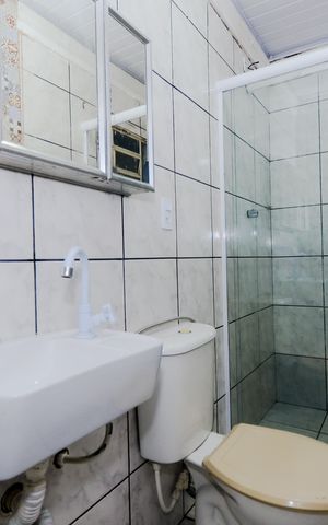 Casa para alugar com 130m², 2 quartos e 2 vagasBanheiro Social