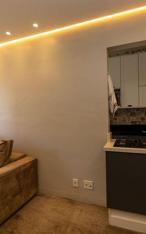 Apartamento à venda com 54m², 2 quartos e 1 vaga Apartamento à venda com 54m², 2 quartos e 1 vagaSala