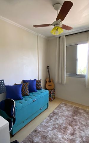 Apartamento à venda com 59m², 2 quartos e 1 vagaQuarto 3