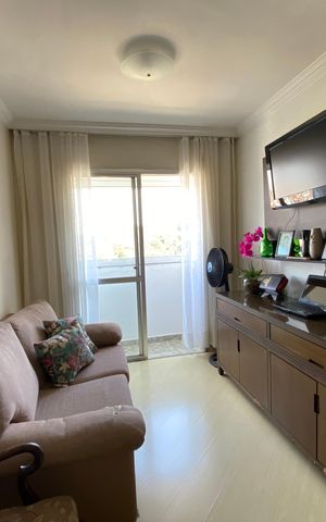 Apartamento à venda com 59m², 2 quartos e 1 vagaSala