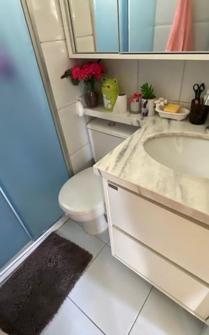 Apartamento à venda com 59m², 2 quartos e 1 vagaBanheiro