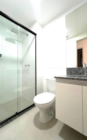 Apartamento para alugar com 45m², 2 quartos e 1 vaga Apartamento para alugar com 45m², 2 quartos e 1 vagaBanheiro