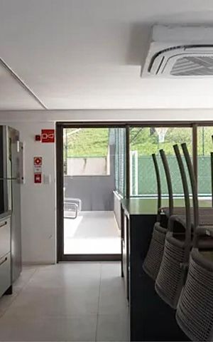 Apartamento para alugar com 135m², 4 quartos e 4 vagasÁrea comum - Salão de festas