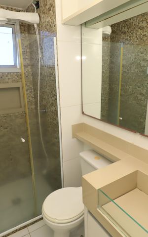 Apartamento para alugar com 49m², 2 quartos e 1 vagaBanheiro