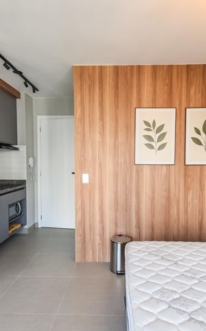 Studio para alugar com 27m², 1 quarto e sem vaga Studio para alugar com 27m², 1 quarto e sem vagaStudio