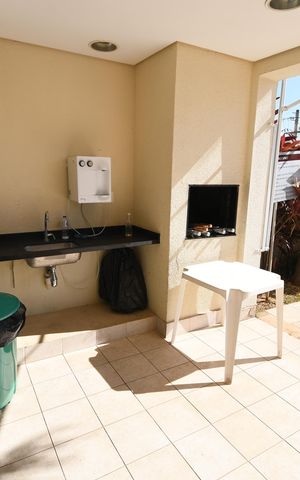 Apartamento para alugar com 92m², 3 quartos e 2 vagasÁrea comum - Churrasqueira