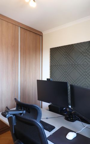 Apartamento à venda com 84m², 3 quartos e 2 vagasQuarto 2