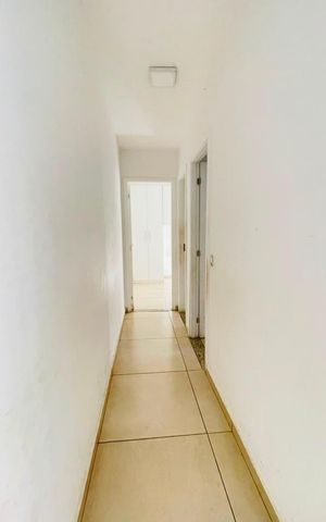 Apartamento para alugar com 49m², 2 quartos e 1 vaga Apartamento para alugar com 49m², 2 quartos e 1 vagaCorredor de acesso aos quartos