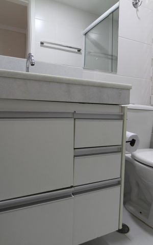 Apartamento para alugar com 63m², 2 quartos e 1 vagaBanheiro Social