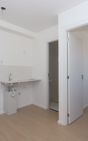 Apartamento para alugar com 25m², 2 quartos e sem vagaSala e Cozinha