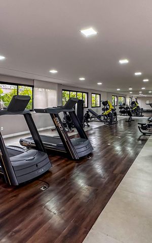 Apartamento à venda com 125m², 3 quartos e 3 vagas Apartamento à venda com 125m², 3 quartos e 3 vagasÁrea comum - Academia