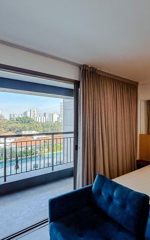 Studio para alugar com 36m², 1 quarto e 1 vagaStudio