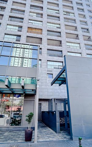 Studio para alugar com 36m², 1 quarto e 1 vagaFachada com Plaquinha