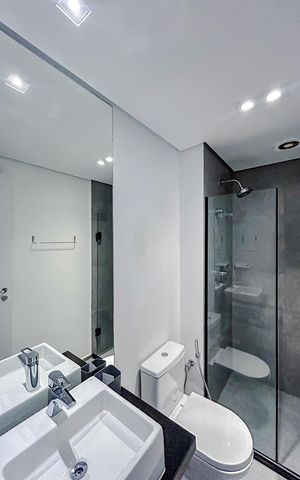 Studio para alugar com 36m², 1 quarto e 1 vagaBanheiro