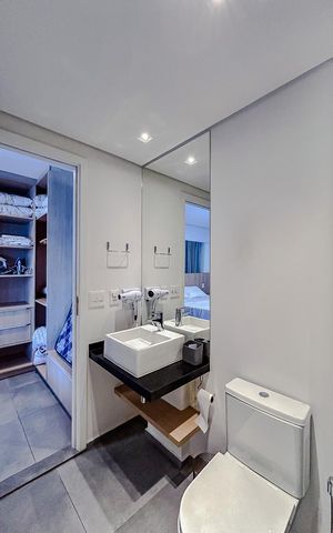 Studio para alugar com 36m², 1 quarto e 1 vagaBanheiro