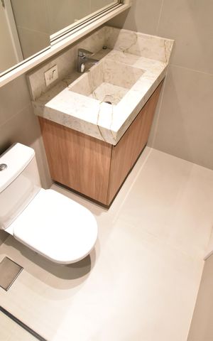 Studio para alugar com 53m², 1 quarto e 1 vagaBanheiro da Suíte