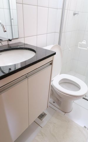 Apartamento para alugar com 63m², 3 quartos e 1 vagaBanheiro Social