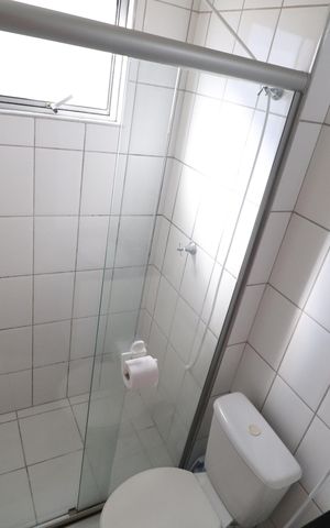 Apartamento para alugar com 63m², 3 quartos e 1 vagaBanheiro do Quarto 1