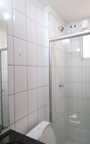 Apartamento para alugar com 63m², 3 quartos e 1 vagaBanheiro Social
